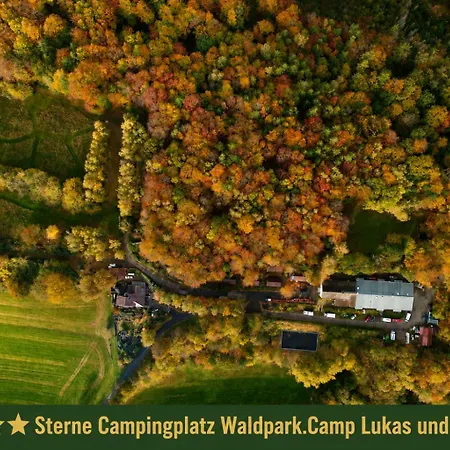 Kemping Schwedischer Shelter Unter Buchen